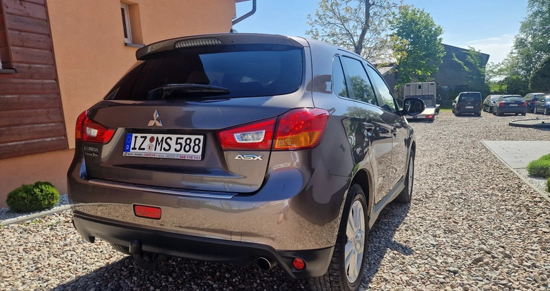 Mitsubishi ASX cena 39996 przebieg: 248000, rok produkcji 2013 z Piechowice małe 781